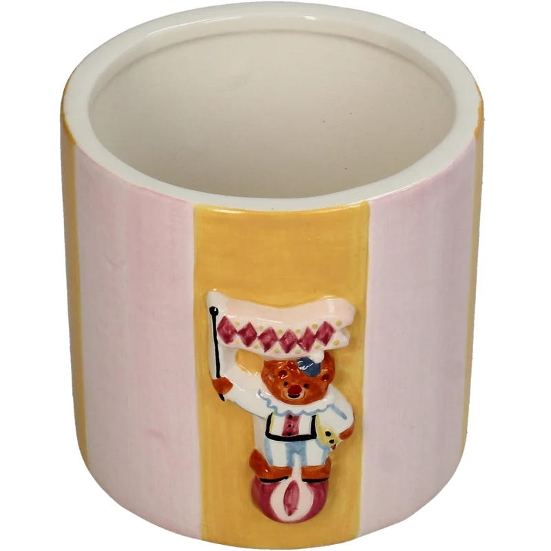 Planter Bear Dolomite Multi 10.1x9.6x8.6cm