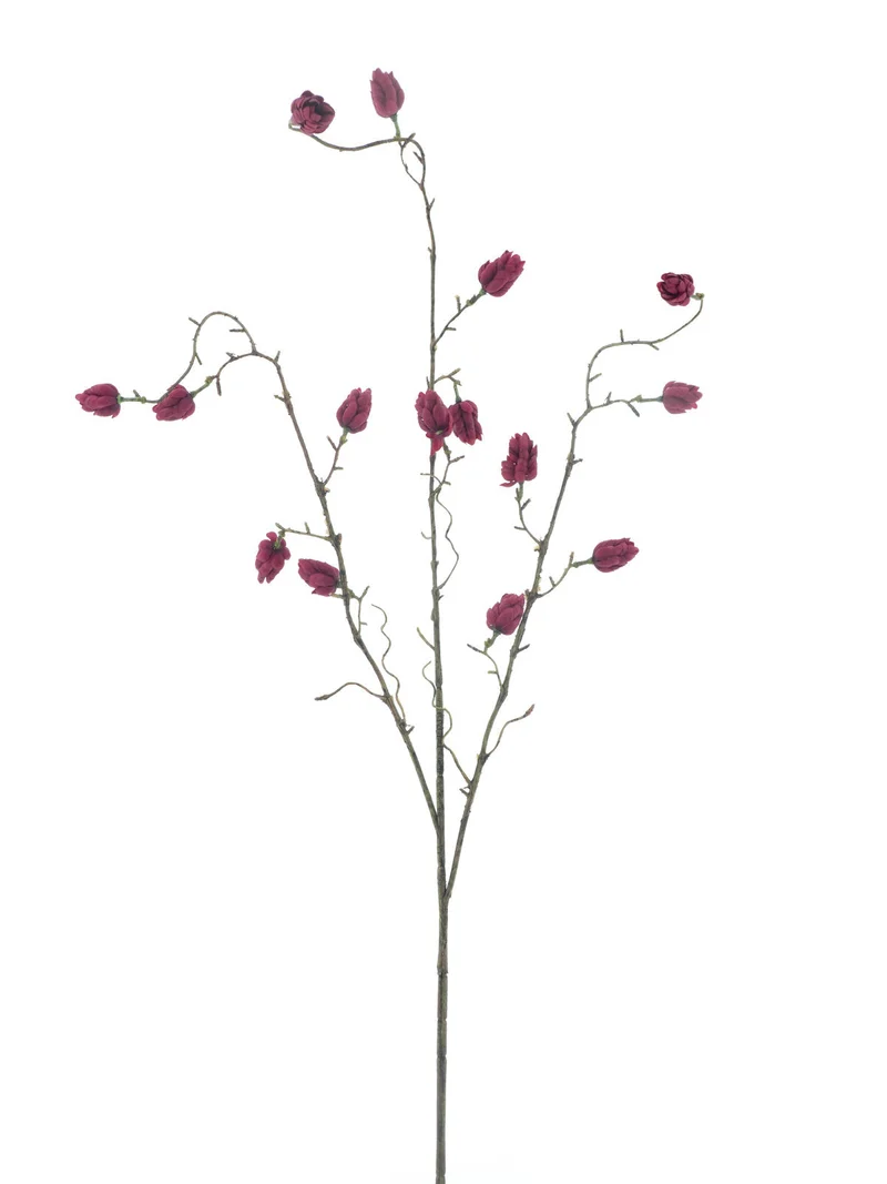 Hop flower spray Flers red 96cm