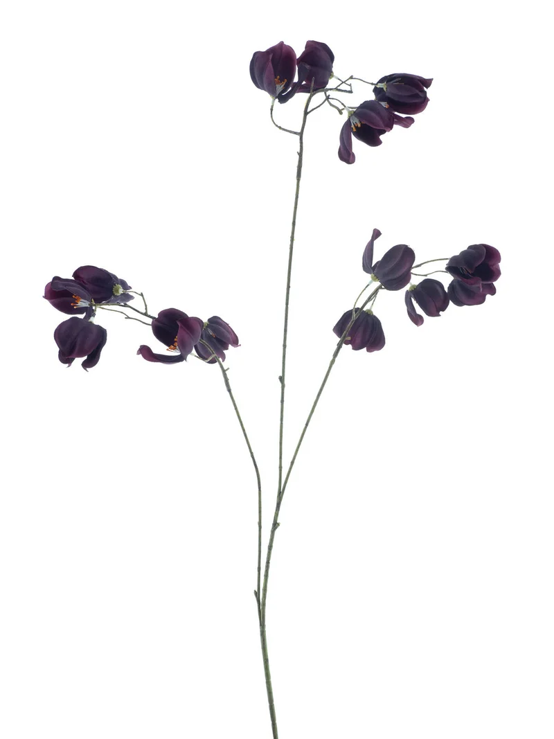 Prunus spray Flers purple 96cm