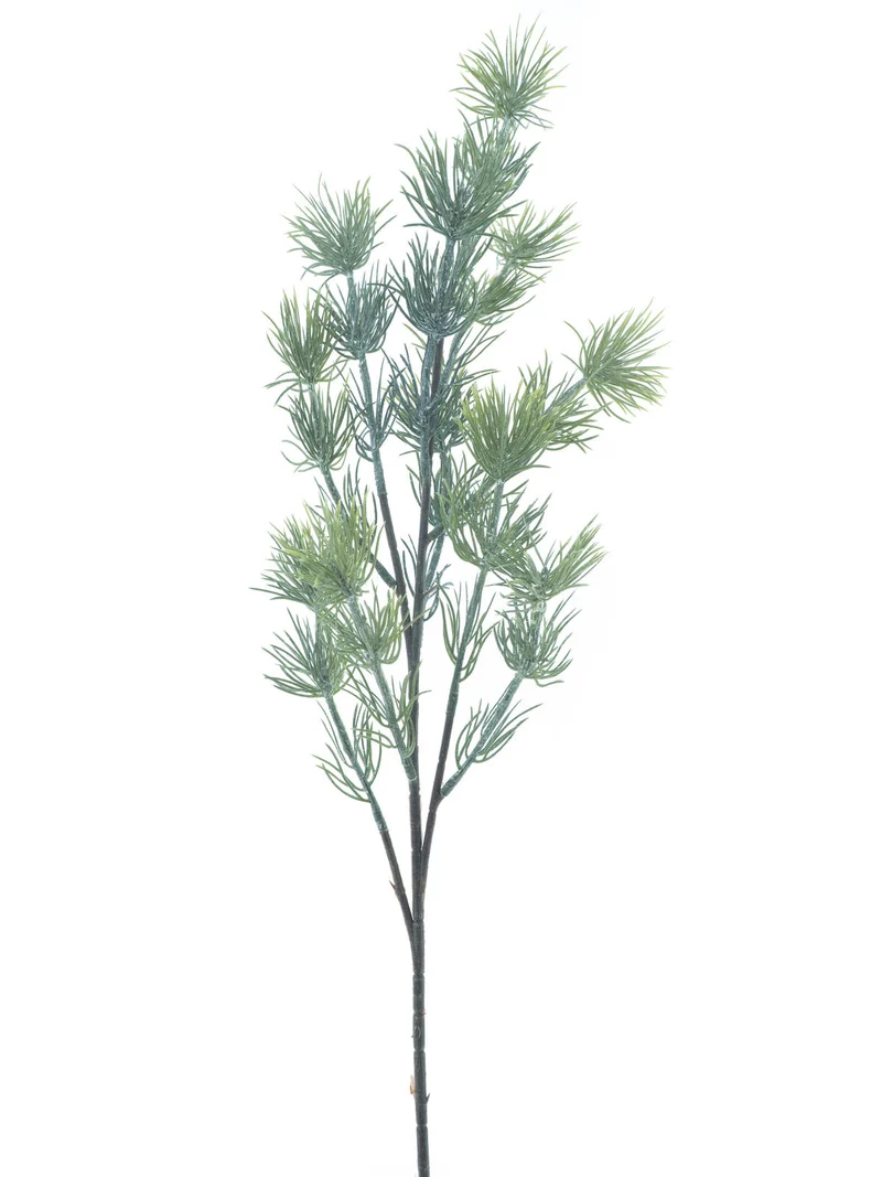 Japanese pine spray Per white/green 77cm