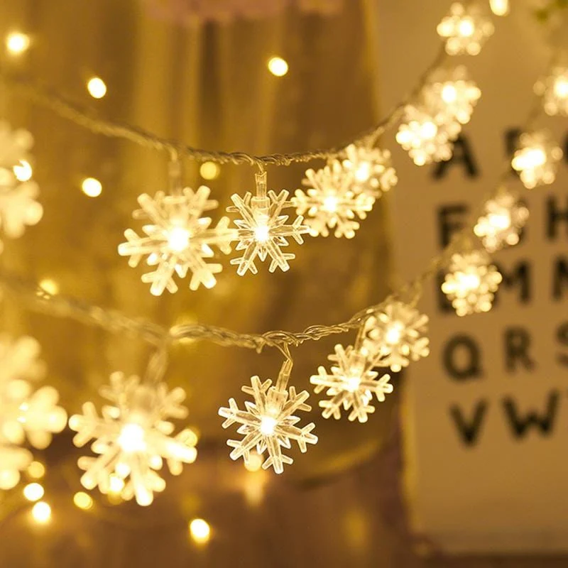 Sneeuwvlokjes Kerstverlichting