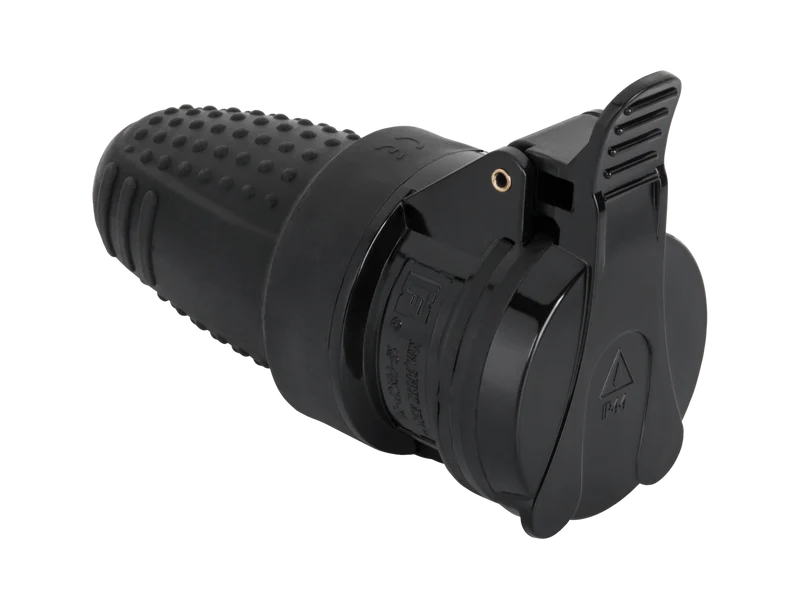 Stekker rubber waterdicht - Penaarde - 230V