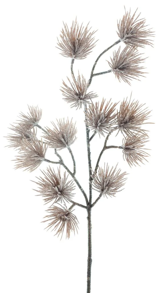 Pine spray Jasper iced 53cm