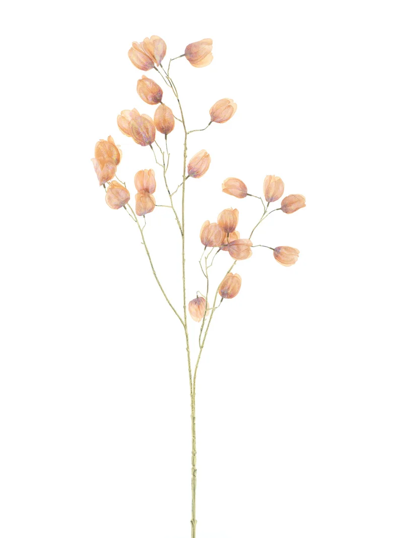 Shimmer iridescent fruit spray peach 104cm