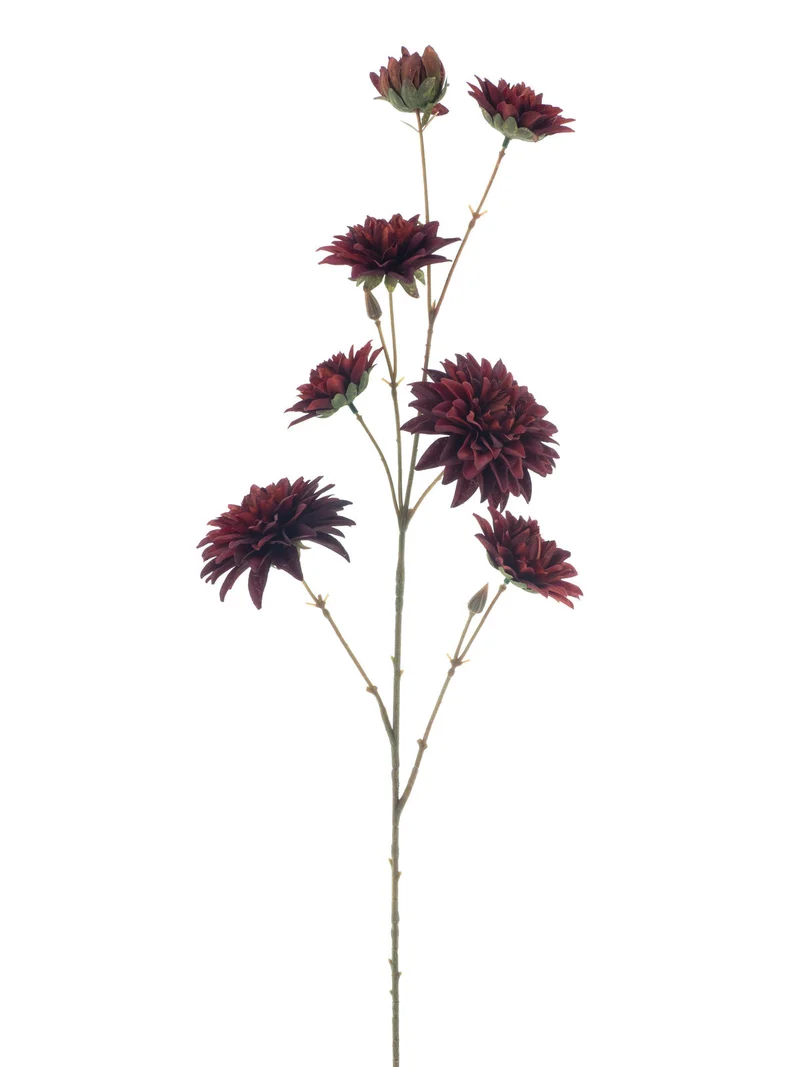 Dahlia spray Monica red 96cm