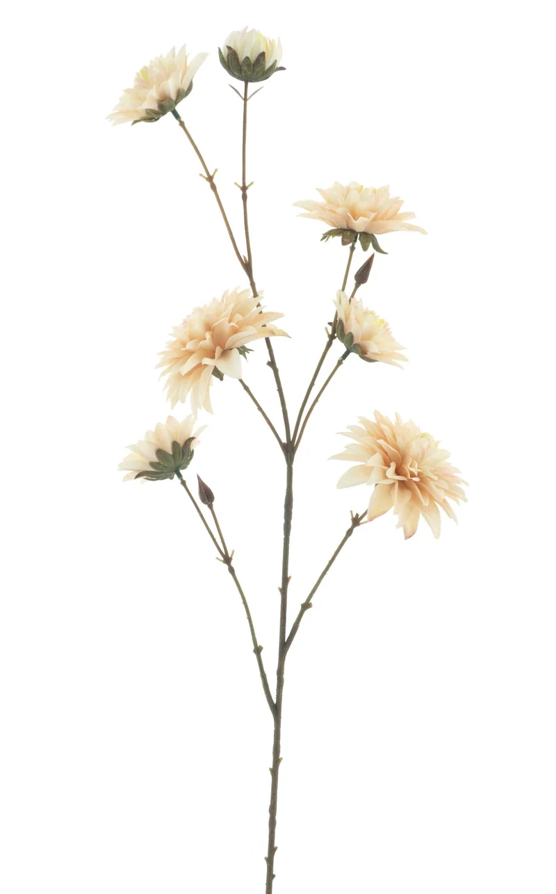Dahlia spray Monica cream 96cm