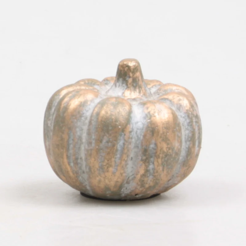 POMPOEN 6X6X4.5 CM 2 KLEUREN ASSORTIE METAL