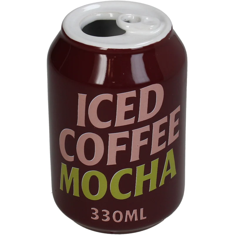 Vase Iced Coffee Mocha Fine Earthenware Multi 7x7x11.3cm