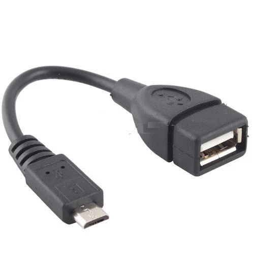 Micro USB OTG Kabel Zwart