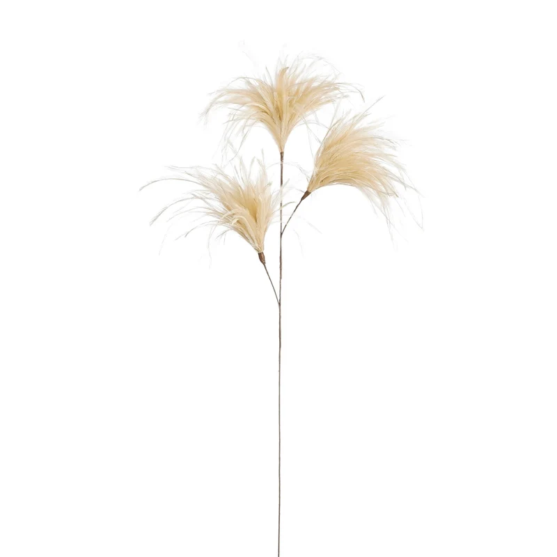 Bijsteker veer beige - l75xb20xh3cm