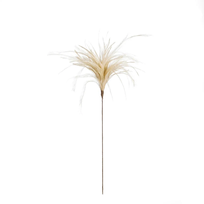 Bijsteker veer beige - l55xb10xh3cm