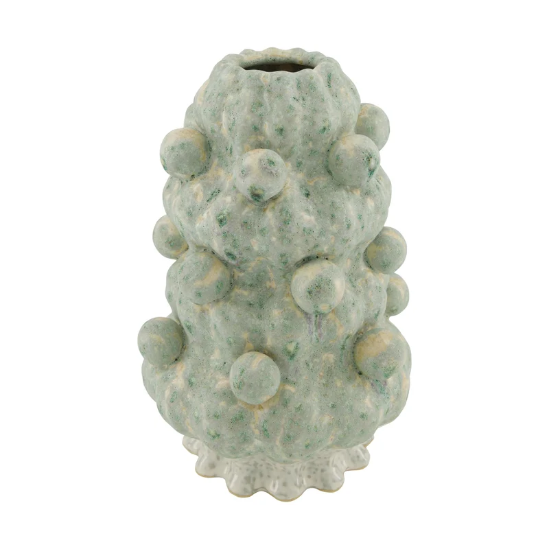 Vase ceramic 20x20x30cm Green Multi