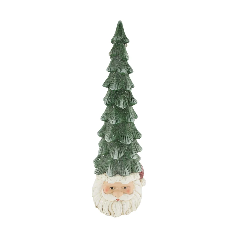 Figurine santa tree magnesium 19x19x60cm