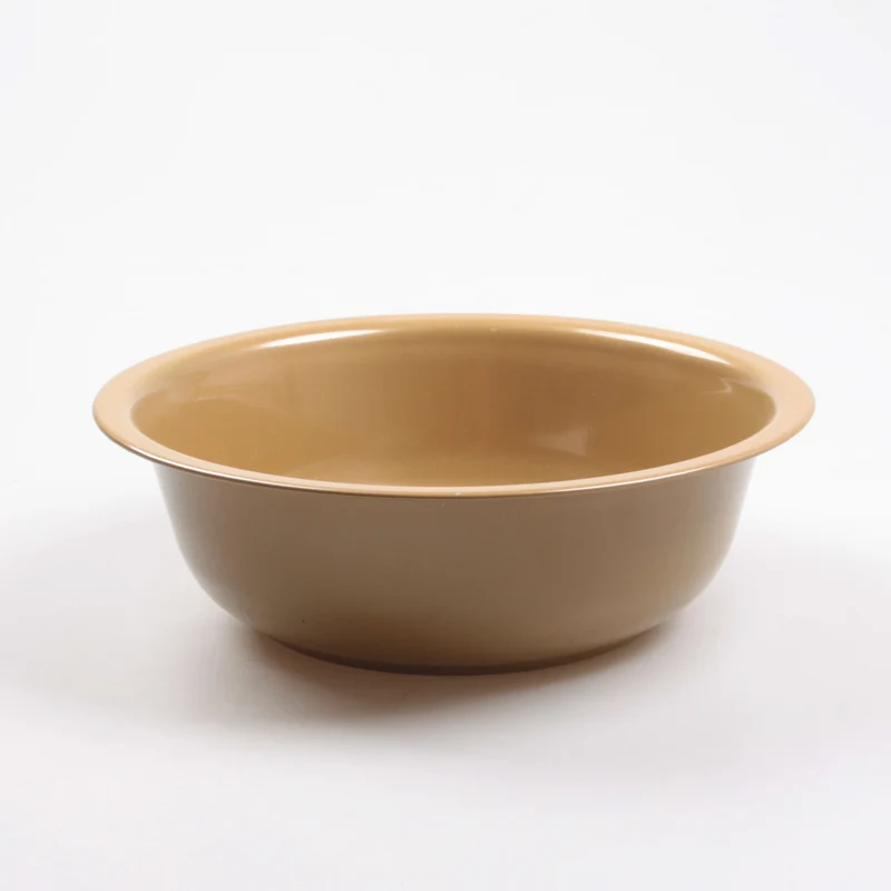 PLANTENSCHAAL L ZINK D32 H9.5 CM GOUD