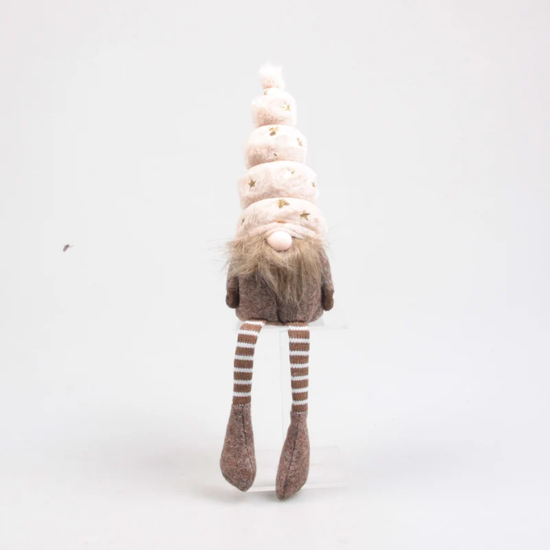 KERSTKABOUTER TOBY M/BUNGELBEENTJES 10X9X40 CM