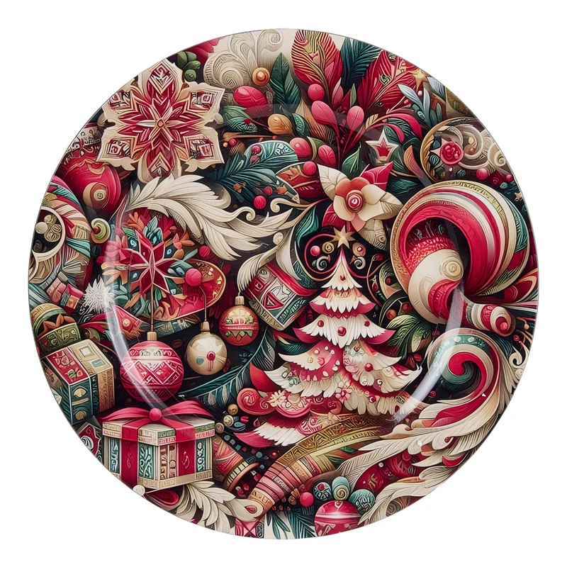 Onderbord melamine kerst ø 33 CM
