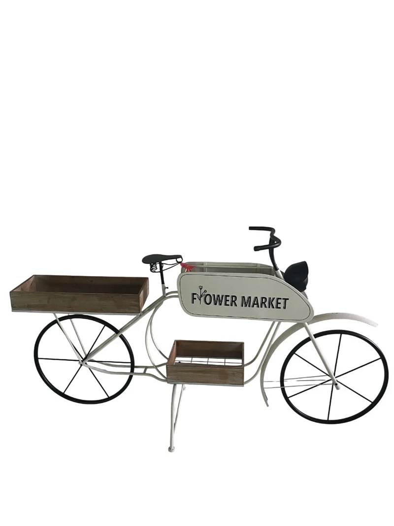 BICYCLE METAL 188X57X103H BLACK