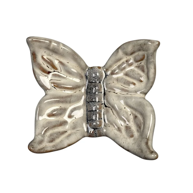 BUTTERFLY CERAMIC D10,2 WHITE