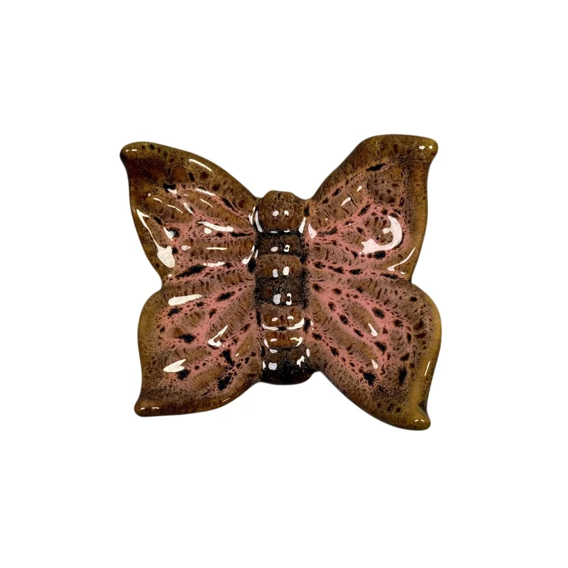 BUTTERFLY CERAMIC D7,5 PINK