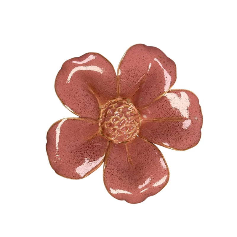 FLOWER CERAMIC D10 PINK