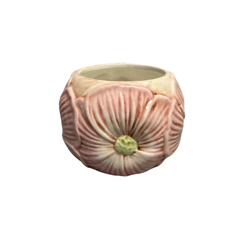 POT FLOWER CERAMIC D11 PINK