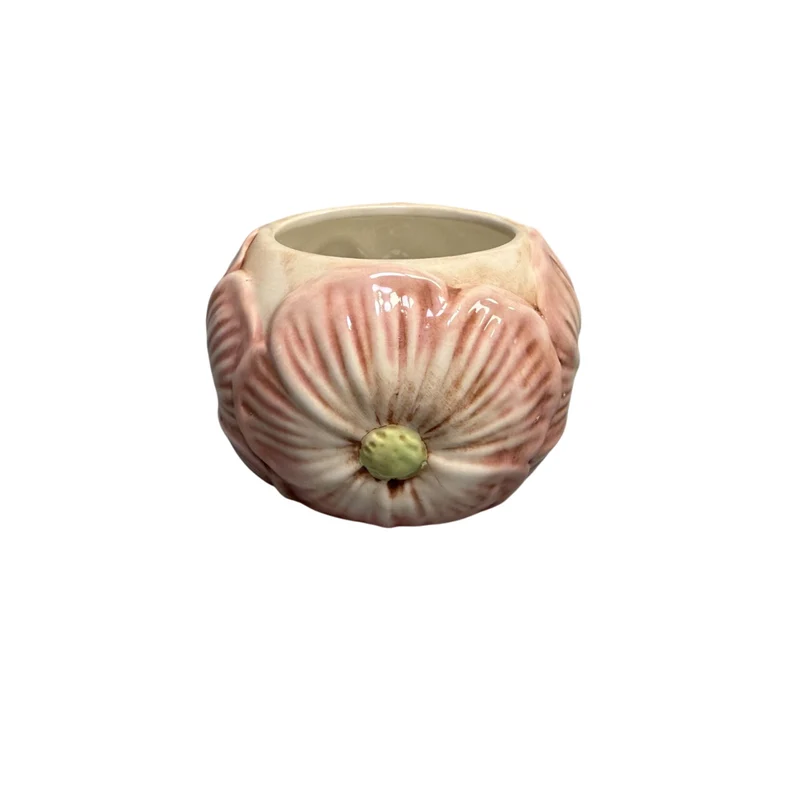 POT FLOWER CERAMIC D8,5 PINK