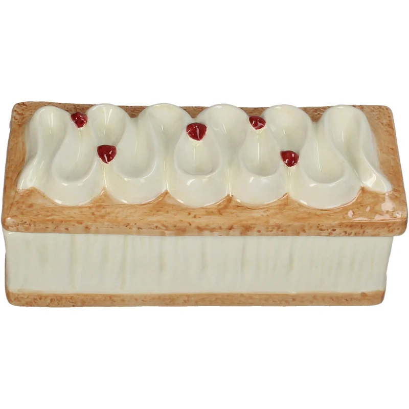 Keepsake Box Cake Dolomite Ivory 18x7.5x7.5cm