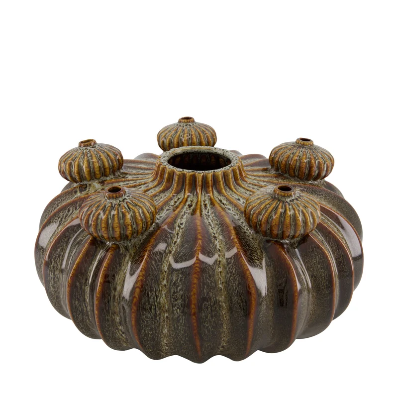 Vase ceramic 34x34x17cm Light brown
