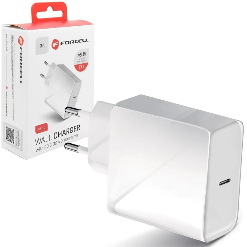 USB-C adapter 45W - Quick Charge 4.0