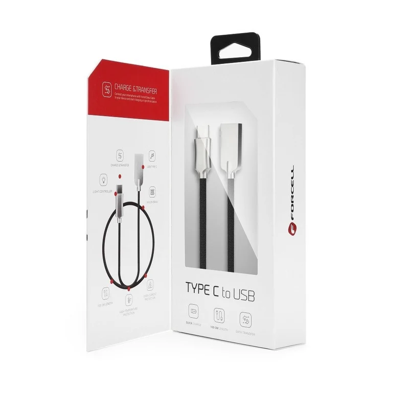 USB C naar USB kabel - Forcell