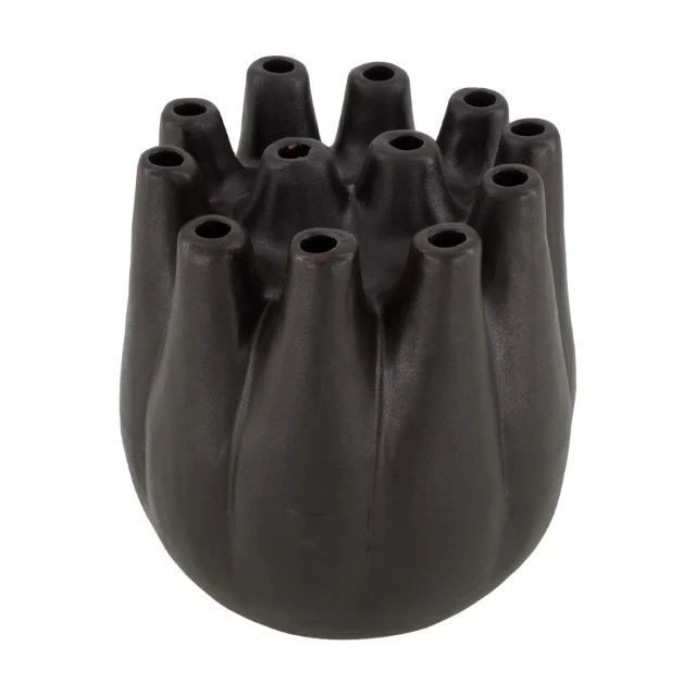 Vase ceramic Ø17x17cm Black
