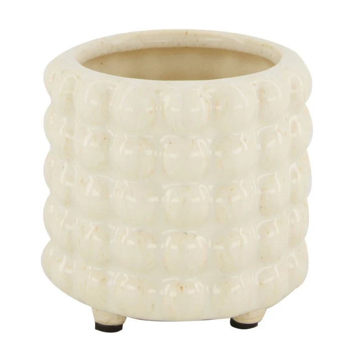 Planter ceramic Ø10x10cm White