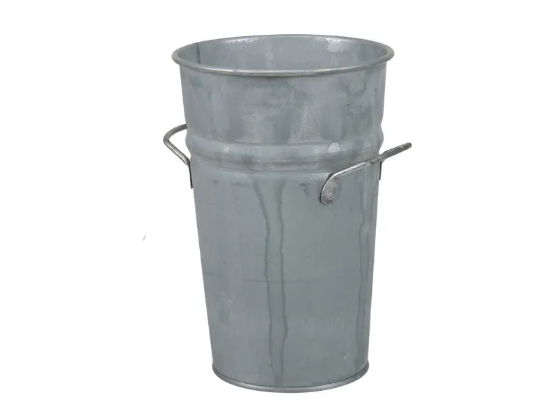 pc. 1 bucket w/ears old zinc Ø13x21cm