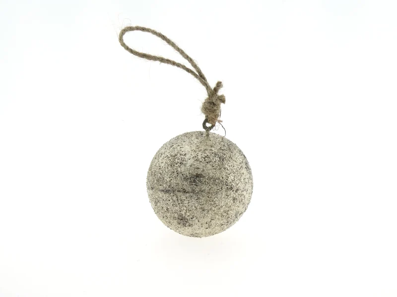 Ball Wood Hang Platinum Ø10cm