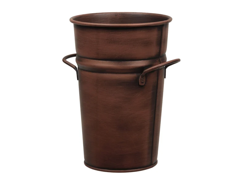pc. 1 bucket w/ears old copper Ø13x21cm