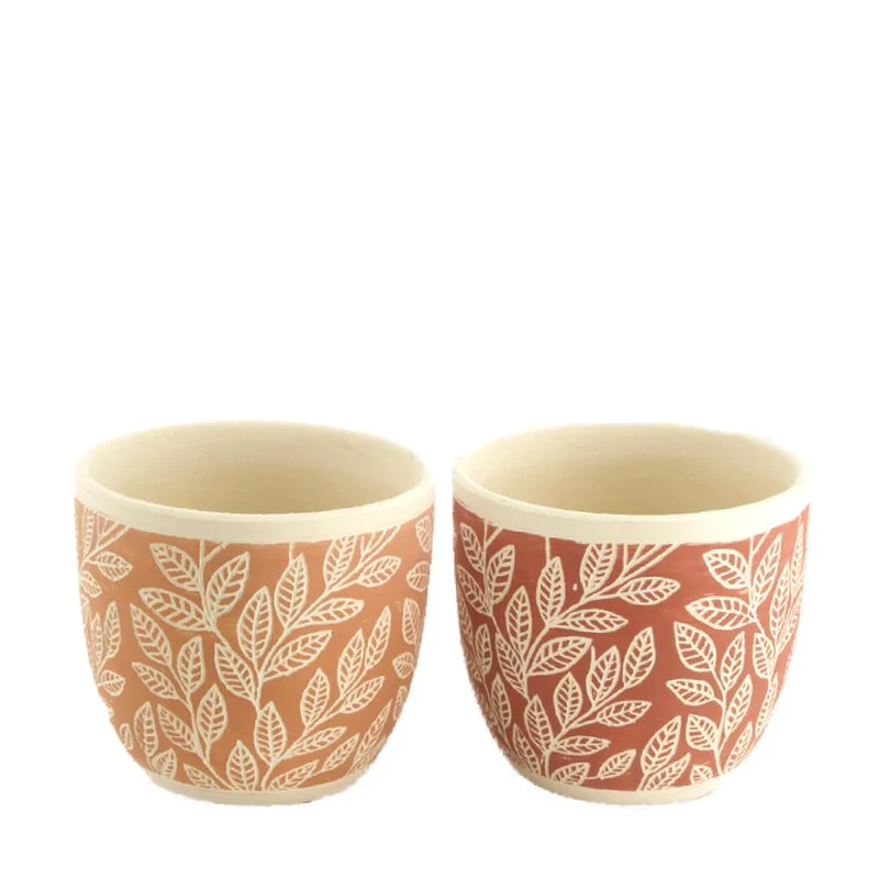 Planter terracotta Ø10.5x10cm Pink mix