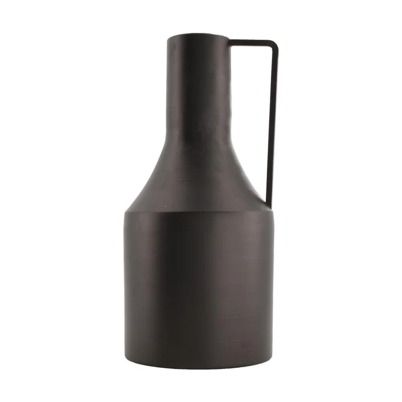 Bottle iron Ø15x33cm Matt Black