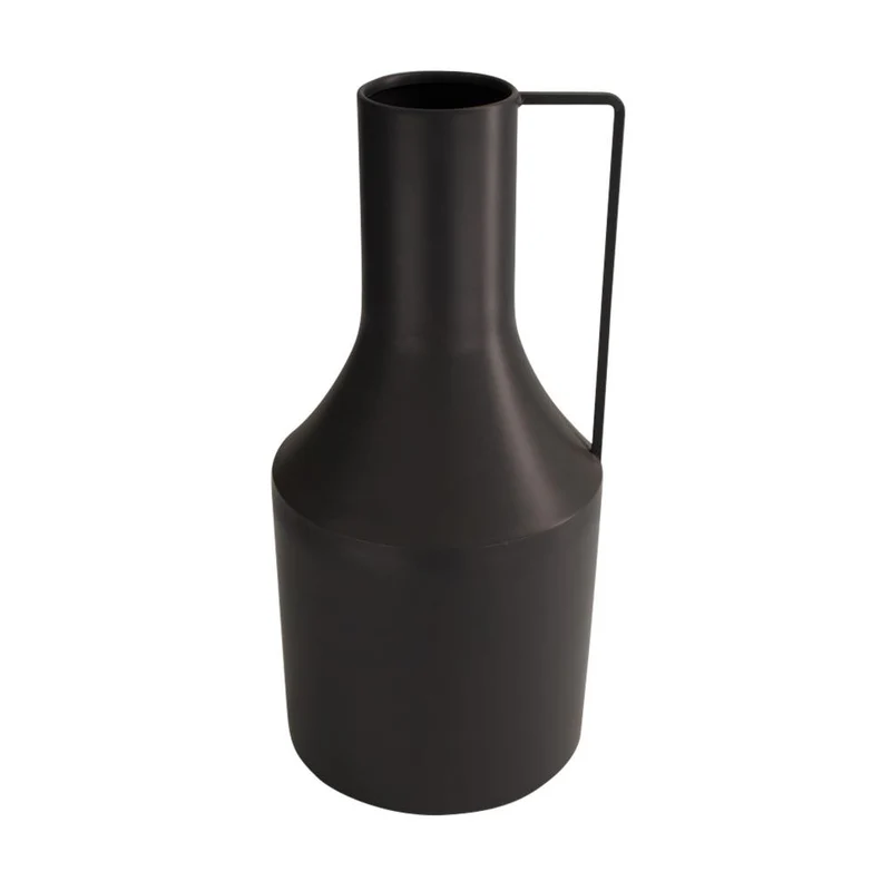 Bottle iron Ø15x33.5cm Grey
