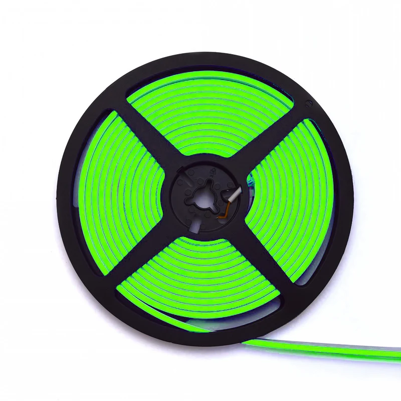 LED NEON - Groen - 4x10mm - 140 led/m - 24V - 5 meter
