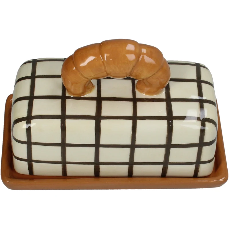 Keepsake Box Croissant Dolomite Brown 18.1x9.8x12.5cm