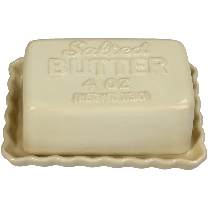 Keepsake Box Salted Butter Dolomite Ivory 18x11.7x7.5cm