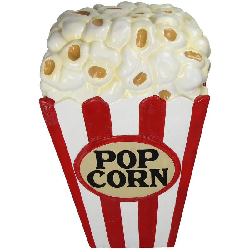 Pouf Popcorn Polyresin Multi 30.4x30x46.5cm
