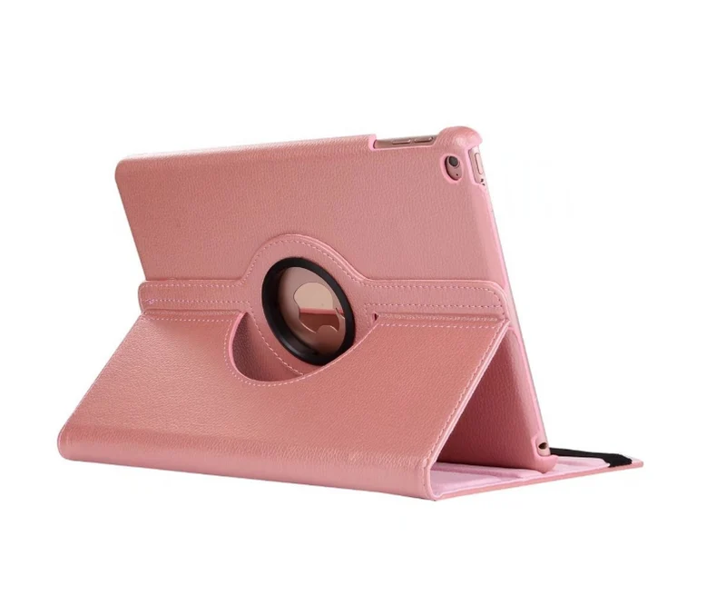 iPad 2018 hoes - 360 graden draaibaar - Rose Gold
