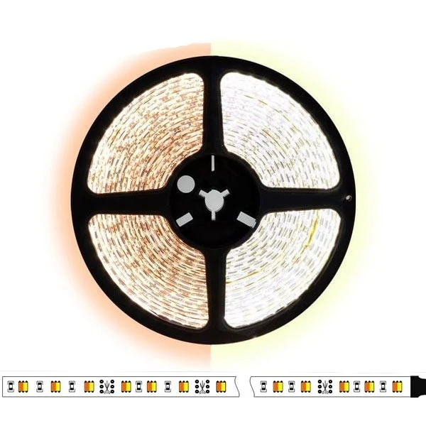 5 meter CCT led strip DUAL LED - 120Leds/m - 12V
