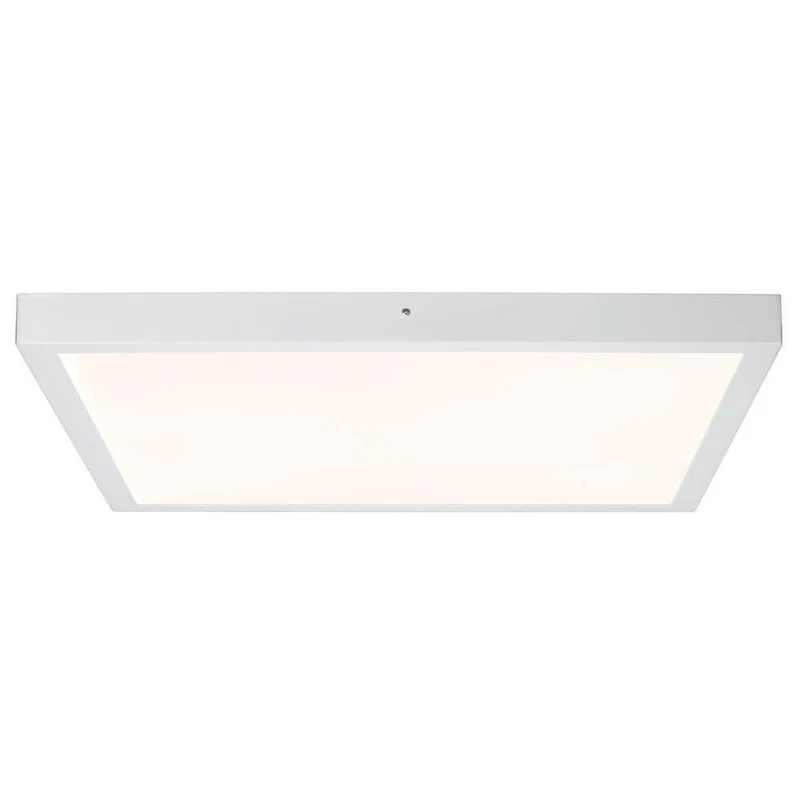 Deckenleuchte Lunar LED Panel 27,4W Weiß Alu
