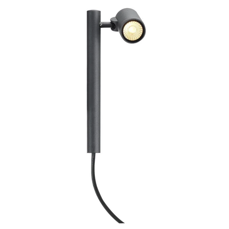 Gunnsy LED Leuchtenkopf Single Spot Anthrazit 8W 3000K