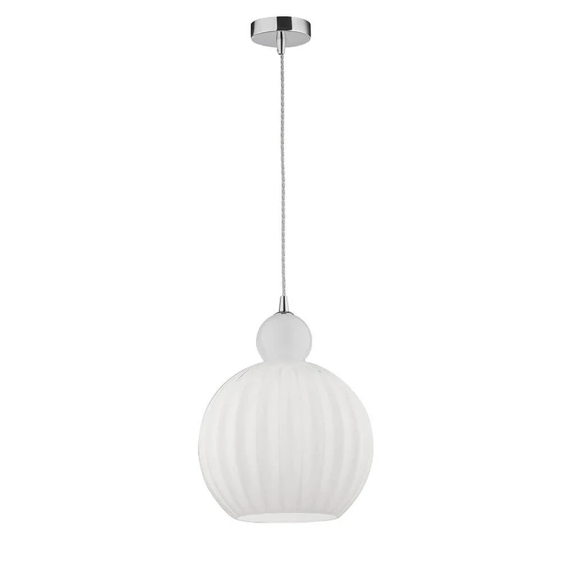 Odell Glas-Pendelleuchte Opal