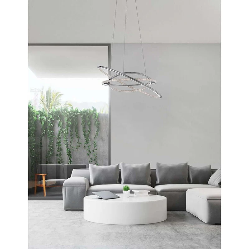 Livorno LED Ring Hängelampe Ø 60cm