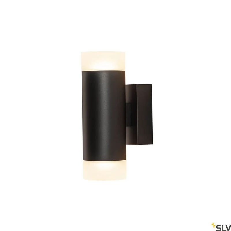 Astina Wandlampe QPAR51 Up & Down Schwarz
