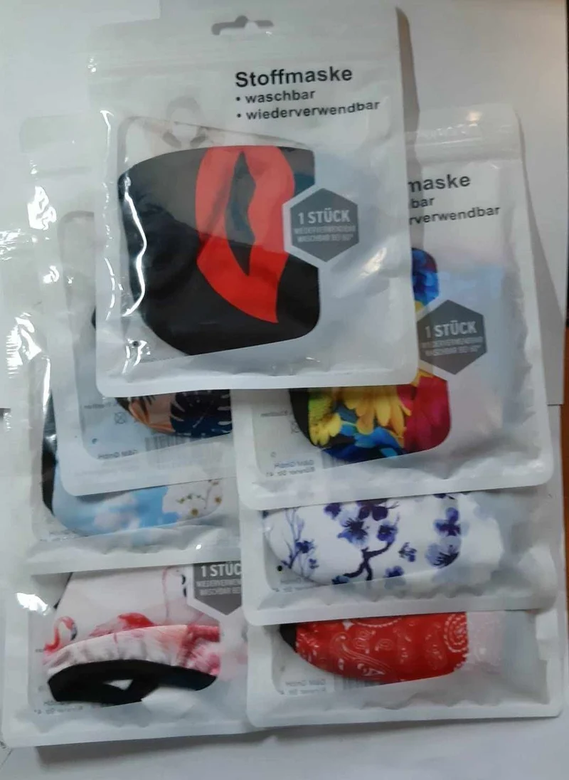 Wasbare mondmaskers assorti, niet medisch